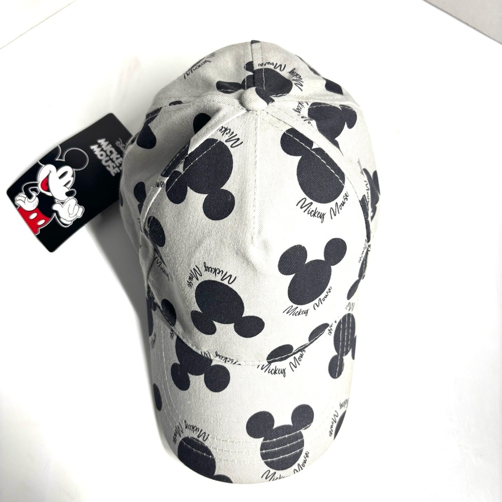 NWT Disney Grey Black Mickey Mouse Hat - Picture 6 of 6